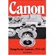 Canon Rangefinder Cameras 1933-68 (Hove Collectors Books)