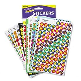 TREND T46826 - SuperSpots & SuperShapes Sticker Variety Packs Assorted Designs/Colors, 5100/PK-TEPT46826