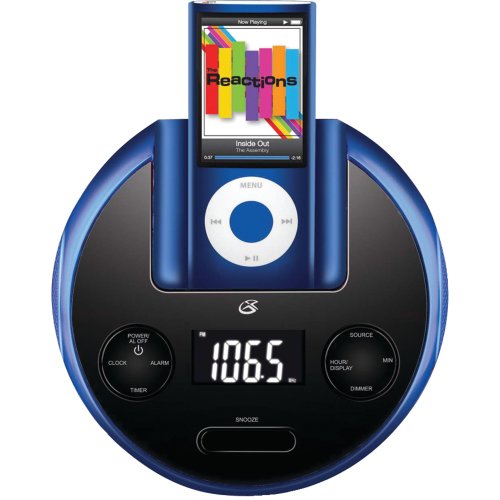 GPX CI109BU IPOD ALARM CLOCK RADIO