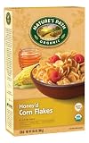 Nature's Path Organic Honey'd Corn Flakes Cereal, 10.6-Ounce Boxes (Pack of 6)