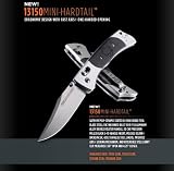 Benchmade 13150 Harley-Davidson Axis Lock Mini-Hardtail - Silver Blade, Plain Edge