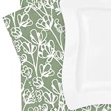 Flowerbed Green Napkin by Villeroy & Boch