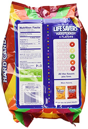 Lifesavers Original Five Flavors Hard Candy, 41 oz. Bag