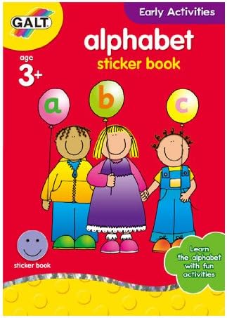 Galt Home Learning Alphabet Sticker Book