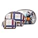 UberLyfe Set of 3 Multipurpose pouch Kit for Women - Cream & Purple PU-001182-VINCHK3PC) RS.399.00