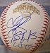 2008 Tampa Bay Rays autographed World Series baseball (Carl Crawford, Evan Longoria, Joe Maddon, David Price, James Shields)
