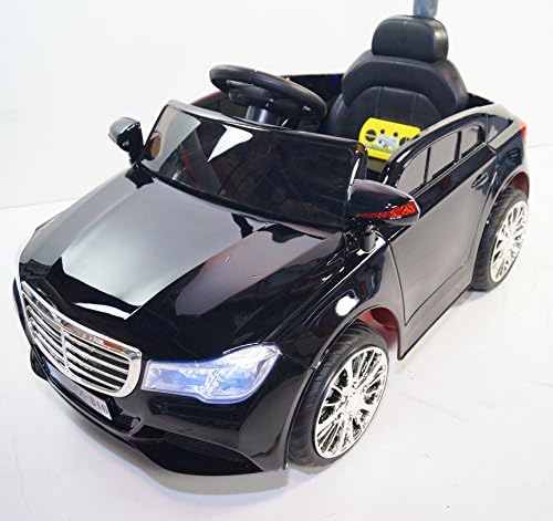 Kids Sport Edition Mercedes Style 12v Ride on Toy with Doors, Remote, Push Handle, Music, Lights