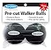 Pre-cut Walker Glide Balls - 15 Colors & Styles (Black)