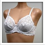 Jasmin 2 Pack $34 WHITE FLORAL LACE Bra #2622 sz 36AA 38AA