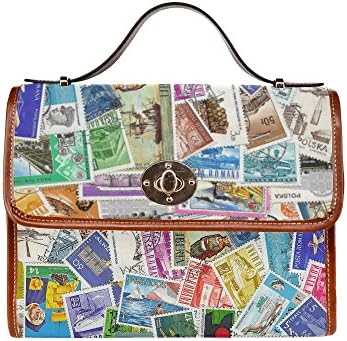HomeWishes Nostalgia Waterproof Canvas Bag for Women Girls Multicolor