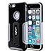 iPhone 6 Case - Exact Apple iPhone 6 4.7 Case [METRO Series] - Dual-Layer Hybrid Kickstand Case for Apple iPhone 6 (4.7-inch) Black/Gray
