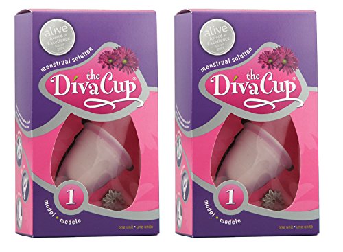 Diva Cup Model 1 Pre-Childbirth (Pack of 2)