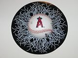 LOS ANGELES ANAHEIM ANGELS Shatter BaseBall WINDOW CLING Decal