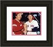 Boston Red Sox Framed Johnny Bench / Carl Yastrzemski Photo MLB Baseball