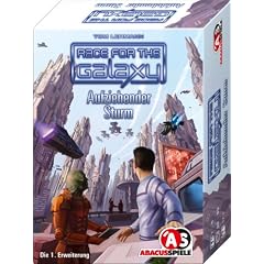 ABACUSSPIELE 13081 - Race for the Galaxy - Aufziehender Sturm. 1. Erweiterung