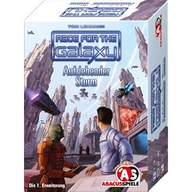 Abacusspiele - 13081 - Jeu de cartes "Race for the Galaxy - Extension: Aufziehender Sturm " - Langue: allemande (Import Allemagne)