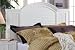 Ships Wheel Headboard White/Queen