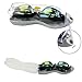 Ipow Mirrored Anti-fog Uv Protection Swim Swimming Goggles/mask with Silicone Soft Ear Plugs- Waterproof and Focus on Swimming and 3 Pieces Adjustable Nose Bridge Suitable for Different Size of Face + Premium Goggle Case for Men and Women