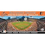 MasterPieces MLB Baltimore Orioles Stadium Panoramic Jigsaw Puzzle, 1000-Piece