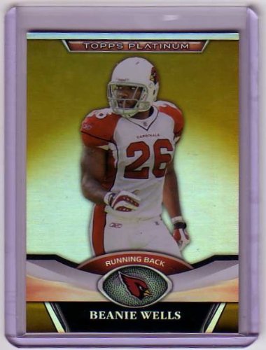 2011 Topps Platinum #24 Beanie Wells - Arizona Cardinals