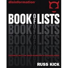Disinformation Book of Lists: Subversive Facts and Hidden Information in Rapid-Fire Format