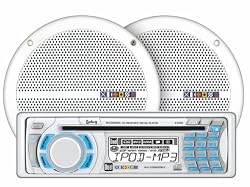 Dual MXCP65 Marine CD/MP3/WMA Receiver w/6-1/2" Speakers