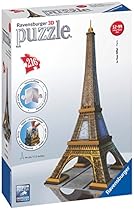 Ravensburger Eiffel Tower 216 Piece 3D Building Set

