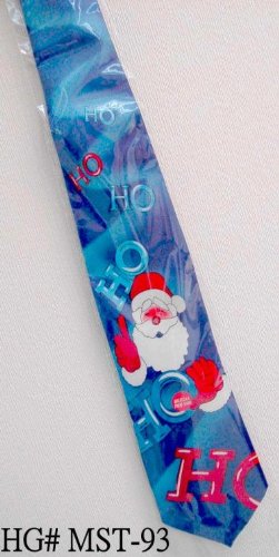 Christmas Musical Necktie Light up Santa Necktie.