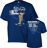 Dallas Mavericks Navy 2011 NBA Finals Champions Elevate Roster T-Shirt
