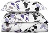 Divatex Grace Microfiber Duvet Full/Queen Mini Set, Purple