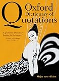 Oxford Dictionary of Quotations