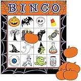 Halloween Bingo Game for 16 players