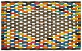 Large Flip-Flop Doormat (Handmade from Recycled Sandals Material) 18X30 x 5/8 thick
