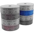Double Raffle Ticket - Blue (2000 per package)