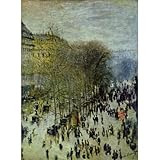 Claude Monet (Boulevard des Capucines) Art Poster Print