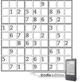 Play Sudoku on your Kindle 2 - Vol 1 of 3 (10 Sudoku Games)