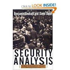 Security Analysis: The Classic 1940 Edition