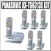 Panasonic KX-TG6313S DECT 6.0 Expandable Telephone System + 3 Additional Handsets (Total of 6 Handsets)
