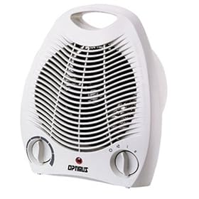 Optimus H-1321 Portable 2-Speed Fan Heater with Thermostat