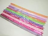 Pack of 10 Mix Design Pull String Ribbon...