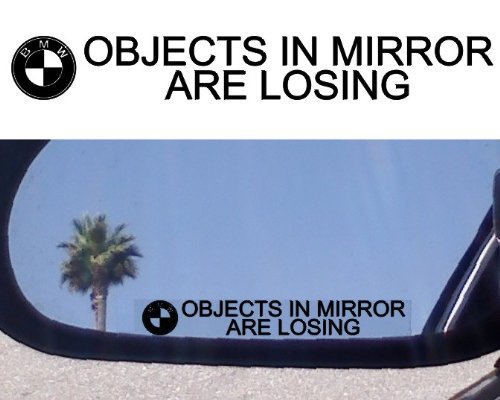 (2) Mirror Decals for BMW 335I 745 E90 E92 TURBO 750 ALPINA 650 I LI 550 535 645 E36 E30 E39 E46 E34 E38 325I 318I 328I Z4 F K R 1200 1150 1100 800 650 RT GT ST M3 M5 M6 X3 X5 X6 Z3 Z8 335 I XI CI 330 328 325 M4 Z8 318 323 525 528 530 740 BMW F K R 1100 1150 1200 1300 RT CL LT GS GT RT K1200 R1200 C 650 R80 K1200GT 800