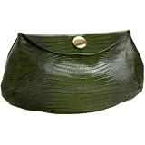 Jalda Lizard-Embossed Gabrielle Clutch