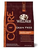 Wellness Grain-Free Dry Dog Food for Adult Dogs, CORE Original, 12-Pound Bag