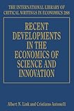 Recent developments in the economics of science and innovation