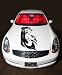 Car Hood Vinyl Sticker Anime Girl Knight G155