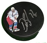 San Jose Sharks Dan Boyle Autographed 2009 All Star Game Photo Hockey Puck, Proof Photo of Dan Signing for Us.