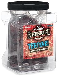 Jack Link's Smokehouse Beef Jerky Medallions, Teriyaki, Medallions 14-Ounce Container