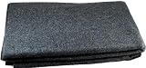 Premium Emergency, Camping Wool Blanket - Ultimate in Natural Warmth & Durability
