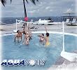 Dunn Rite Aqua Volly Portable Pool Volleyball Set