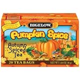 Bigelow Pumpkin Spice Tea, 1.60-Ounce Boxes (Pack of 6)